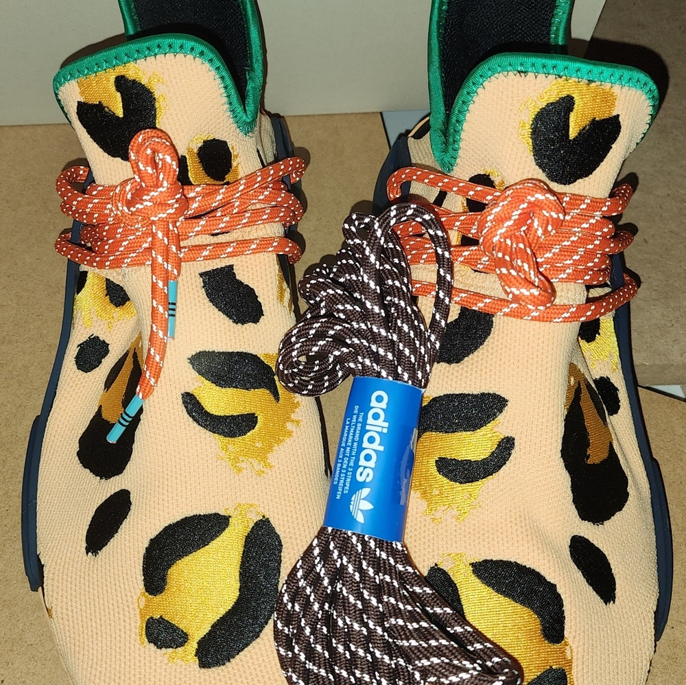 Adidas Originals x Pharrell Williams HU NMD - Animal Print - Pulamb